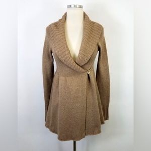 Talula Tan Cardigan Sweater